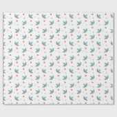 Papier inpakken voor het nieuwe jaar. (Vlak)