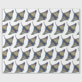 Papier inpakpapier angel patroon (Vlak)