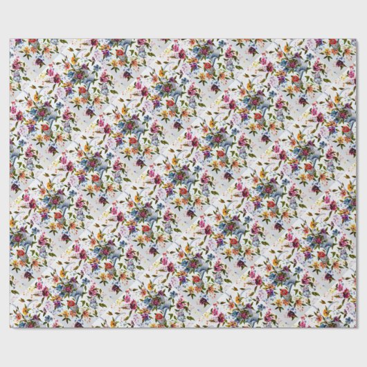 PAPIER KAN WRAPPEN MET PIJNPRINTS WATEREN (Vlak)