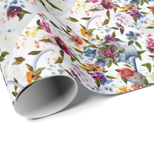 PAPIER KAN WRAPPEN MET PIJNPRINTS WATEREN (Rol Hoek)