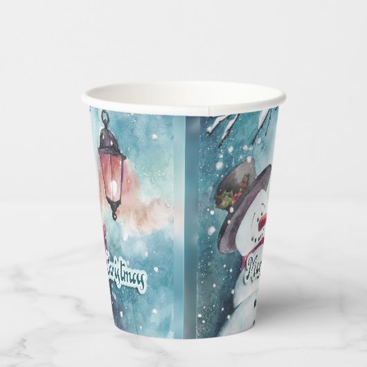 Papier kerst papieren bekers (Rechts)