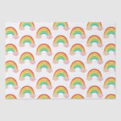 papier knippen regenboog en wolken (Voorkant)