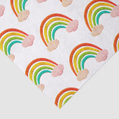 papier knippen regenboog en wolken (Detail)