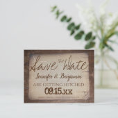  papier — landenhart opslaan Datum Aankondigingskaart (Staand voorkant)