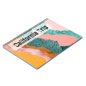 Papier landschap, gescheurd, gerafelde randen, gro notitieboek (Linkerzijde)