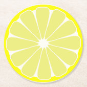 Papier Lemon Onderzetters (Voorkant)