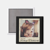 Papier Lijst Oude Instagram Foto tekst toevoegen Magneet (Voorkant / Achterkant)