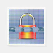 Papier-luierknopen Servet (Voorkant)