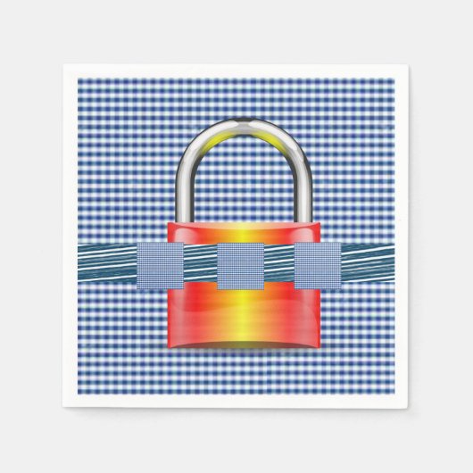 Papier-luierknopen Servet (Voorkant)