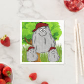 Papier luiers, aardappelrood Pet Servet (Insitu)