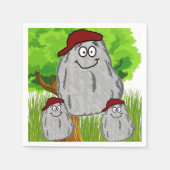 Papier luiers, aardappelrood Pet Servet (Voorkant)