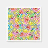 Papier luiers, aardbeienijsroom, zon servet (Voorkant)