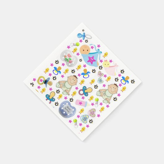 Papier luiers, binky Pacifiers Servet (Hoek)