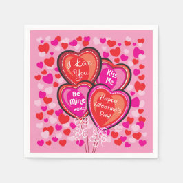 Papier luiers, gebrand cocktail servet