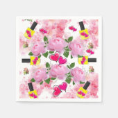 Papier luiers, geel nagelzout, Pools vederlijk har Servet (Voorkant)