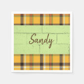 Papier luiers, geel servet (Voorkant)