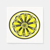 Papier luiers, gele luiers servet (Voorkant)