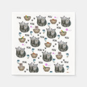 Papier luiers, kattenbrood servet (Voorkant)