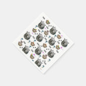 Papier luiers, kattenbrood servet (Hoek)