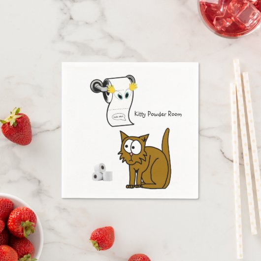 Papier luiers, kattenpoeder, koffiedoder servet (Insitu)