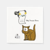 Papier luiers, kattenpoeder, koffiedoder servet (Voorkant)