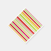 Papier luiers, kleurrijke strips servet (Hoek)