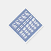 Papier luiers laten het blauw-witte-partijaanbod s servet (Hoek)