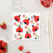 Papier luiers, luiaard roze bloemen servet (Insitu)