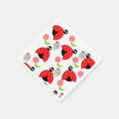 Papier luiers, luiaard roze bloemen servet (Hoek)