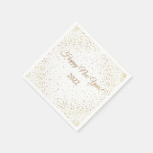 Papier-luiers-nieuwjaars-goudsterren Napkins Servet (Hoek)