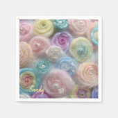 Papier luiers, pastel-garens servet (Voorkant)