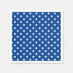 Papier-luiers-patriottische sterren servet