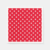 Papier-luiers-patriottische sterren servet (Voorkant)