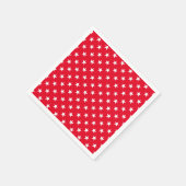 Papier-luiers-patriottische sterren servet (Hoek)