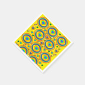 Papier luiers, regenboogzon, troebel bijtje servet (Hoek)