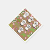 Papier luiers, schapenbomen servet (Hoek)