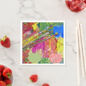 Papier luiers, schilderkleurige servetten (Insitu)