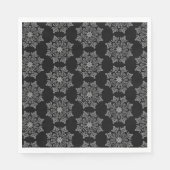 Papier-luiers - Snowflakes Servet (Voorkant)