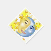 Papier luiers, Sun Moon Yellow Stars Servet (Hoek)