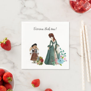 Papier-luiers, Victoriaans vrouwen- en meisjesFlor Servet