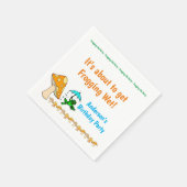 Papier luiers, vochtige kikkervisjes, thuisdag servet (Hoek)