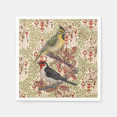 Papier luiers,  vogels servet (Voorkant)