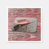 Papier luiers, Wheelbarrow Servet (Voorkant)