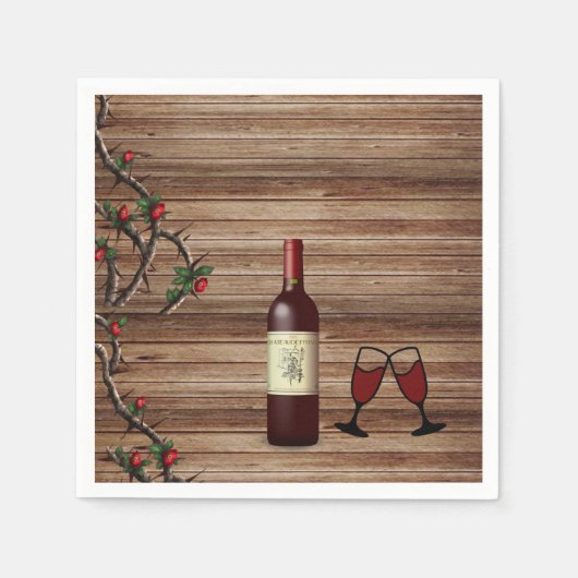 Papier-luiwine Servet (Voorkant)