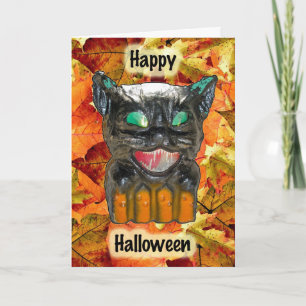 Papier Machine Halloween Kat Card Kaart