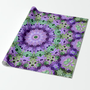 Papier Mandala rond patroon kaleidoscoop