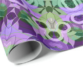 Papier Mandala rond patroon kaleidoscoop (Rol Hoek)