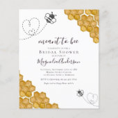 PAPIER Means to Bee Bridal Shower Invitation Flyer (Voorkant)