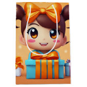 Papier Medium Gift Bag Cadeauzakje (Voorkant)