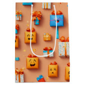 Papier Medium Gift Bag Medium Cadeauzakje (Achterkant)